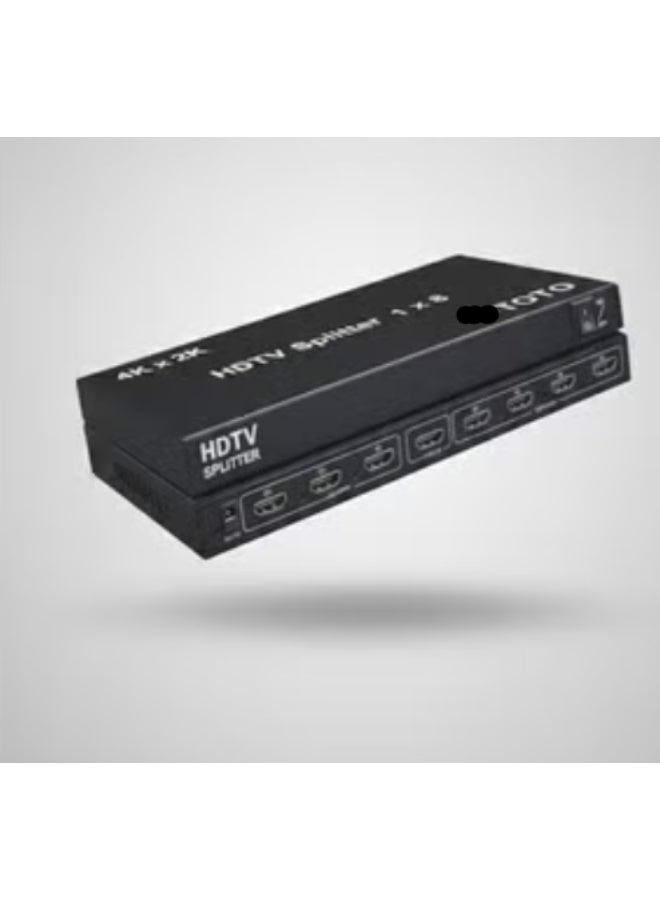 Ultra HD 8-Port HDMI Splitter Supporting 4K Resolution